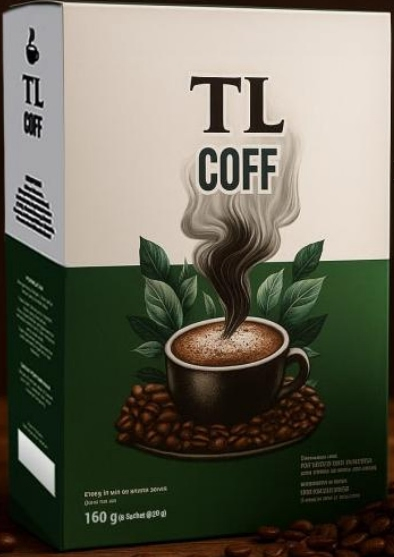 Kemasan TL Coff — Kopi Susu Stamina, 8 sachet @20g